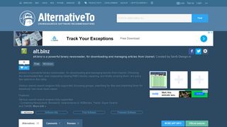 
                            9. alt.binz Alternatives and Similar Software - AlternativeTo.net