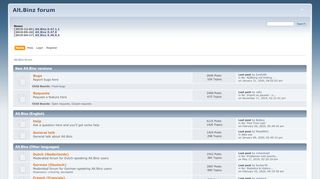 
                            4. Alt.Binz forum - Index