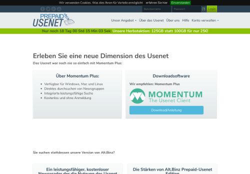 
                            1. Altbinz Newsreader - Prepaid-Usenet Edition - Prepaid-Usenet.de