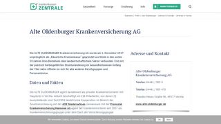 
                            3. ▷ Alte Oldenburger - Adresse & Kontakt - Zentrale in Vechta