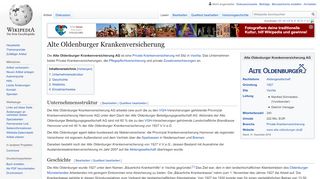 
                            4. Alte Oldenburger Krankenversicherung – Wikipedia