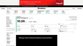 
                            9. ALT:EN Paris Stock Quote - Altran Technologies SA - Bloomberg ...