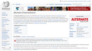 
                            6. Alternate (Unternehmen) – Wikipedia