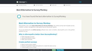 
                            7. Alternative to Survey Monkey. Best Online Survey Tool. Free Web ...