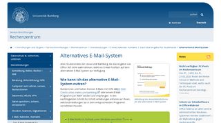 
                            12. Alternatives E-Mail-System - Otto-Friedrich-Universität Bamberg