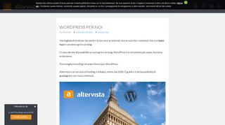 
                            9. AlterVista Blog | Le novità per creare il tuo sito gratis