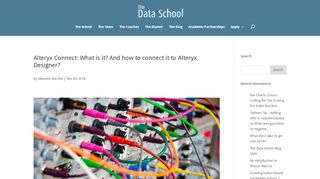 
                            12. Alteryx Connect: What is it? And how to connect it to Alteryx Designer ...