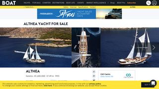 
                            7. ALTHEA yacht for sale | Boat International