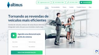 
                            6. Altimus: Sistema para Loja de Veículos | Revenda de Veículos