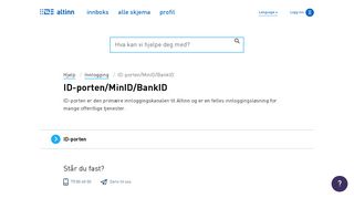 
                            9. Altinn - ID-porten/MinID/BankID