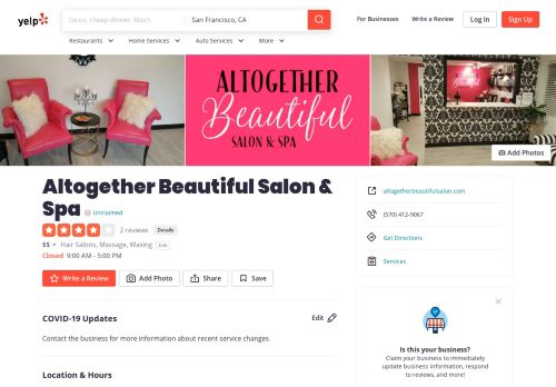 
                            9. Altogether Beautiful Salon & Spa - Hair Salons - 23 N Derr Dr ...