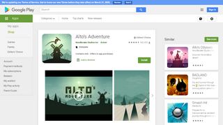 
                            4. Alto's Adventure – Android Apps on Google Play