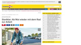 
                            12. Altötting/Mühldorf: Startklar: Ab Mai wieder mit dem Rad zur Arbeit ...