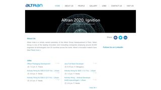 
                            6. Altran Jobs – Jobs in Altran - Career in Altran – Job Openings in Altran