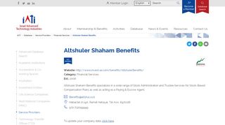 
                            8. Altshuler Shaham Benefits - IATI Israel Advanced ...