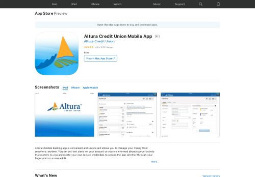 
                            9. Altura Credit Union Mobile App on the App Store - iTunes - Apple