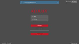 
                            2. Alulux Promo - Login