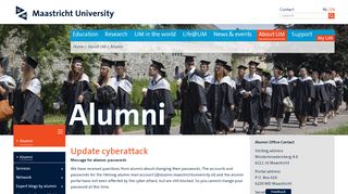 
                            1. Alumni - About UM - Maastricht University