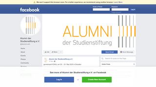 
                            8. Alumni der Studienstiftung e.V. - Posts | Facebook