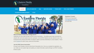 
                            4. Alumni - Eastern Florida State College Foundation, Inc.