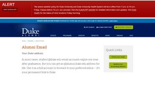 
                            12. Alumni Email | Duke