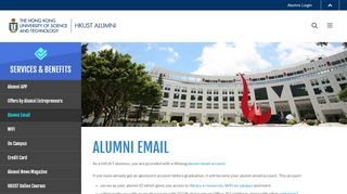 
                            6. Alumni Email | Services & Benefits - HKUST Alumni