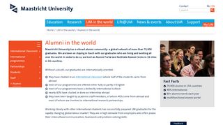 
                            11. Alumni in the world - UM in the world - Maastricht University