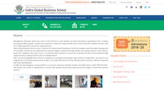 
                            12. Alumni | INDIRA GLOBAL BUSINESS SCHOOL