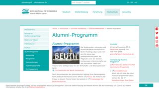 
                            7. Alumni-Programm: Beuth Hochschule für Technik Berlin