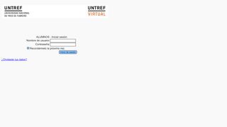 
                            4. Alumno - UNTREF Virtual