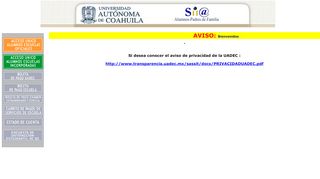 
                            6. Alumnos | Portal de Servicios Administrativos - SIIA - UAdeC
