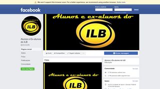 
                            7. Alunos e Ex-alunos do ILB - Página inicial | Facebook