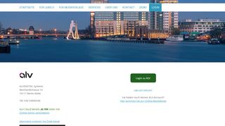 
                            5. ALVDIGITAL Systems - Login - ALV Software für Labels und ...