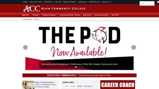 
                            10. Alvin Community College > Home