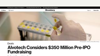 
                            10. Alvotech Considers $350 Million Pre-IPO Fundraising - Bloomberg