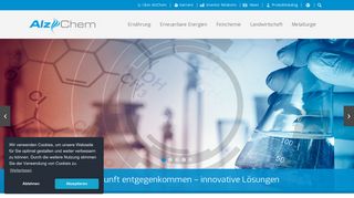 
                            7. AlzChem | Schwerpunkt NCN-Chemie im Produktionsverbund ...