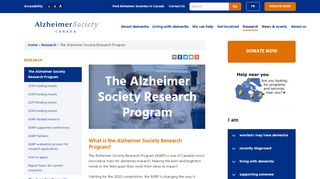 
                            9. Alzheimer Society Research Program | Alzheimer Society of Canada