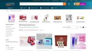 
                            4. AM Professional Skin Care - Lazada