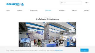 
                            8. Am Puls der Digitalisierung – SCHÄFER Werke