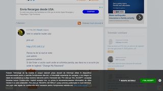 
                            5. Am router de la romtelecom-click net si vreau sa schimb parola de ...
