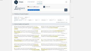 
                            8. am Server anmelden - Englisch-Übersetzung – Linguee Wörterbuch