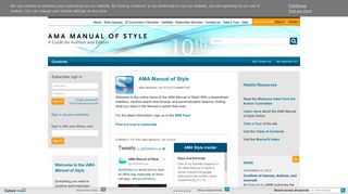 
                            11. AMA Manual of Style