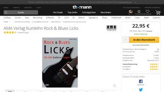 
                            9. AMA Verlag Kumlehn Rock & Blues Licks – Musikhaus Thomann