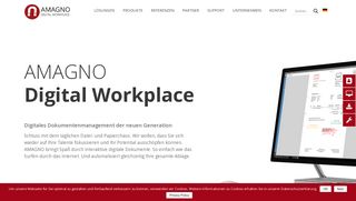 
                            2. AMAGNO Dokumentenmanagement - Digital Workplace Software