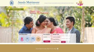 
                            2. Amala Matrimony - Kerala Christian Matrimonial Service run by CMI ...