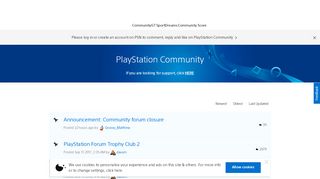 
                            5. Amanda Spam Messages - PlayStation Forum