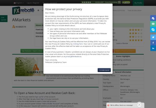
                            7. AMarkets | FxRebate