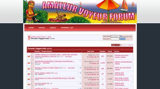 
                            12. Amateur Voyeur Forum - Threads Tagged with candid