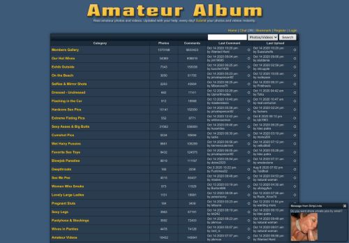 
                            9. AmateurAlbum.net - Real amateur community. Amateur porn photos ...