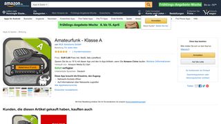 
                            10. Amateurfunk - Klasse A: Amazon.de: Apps für Android